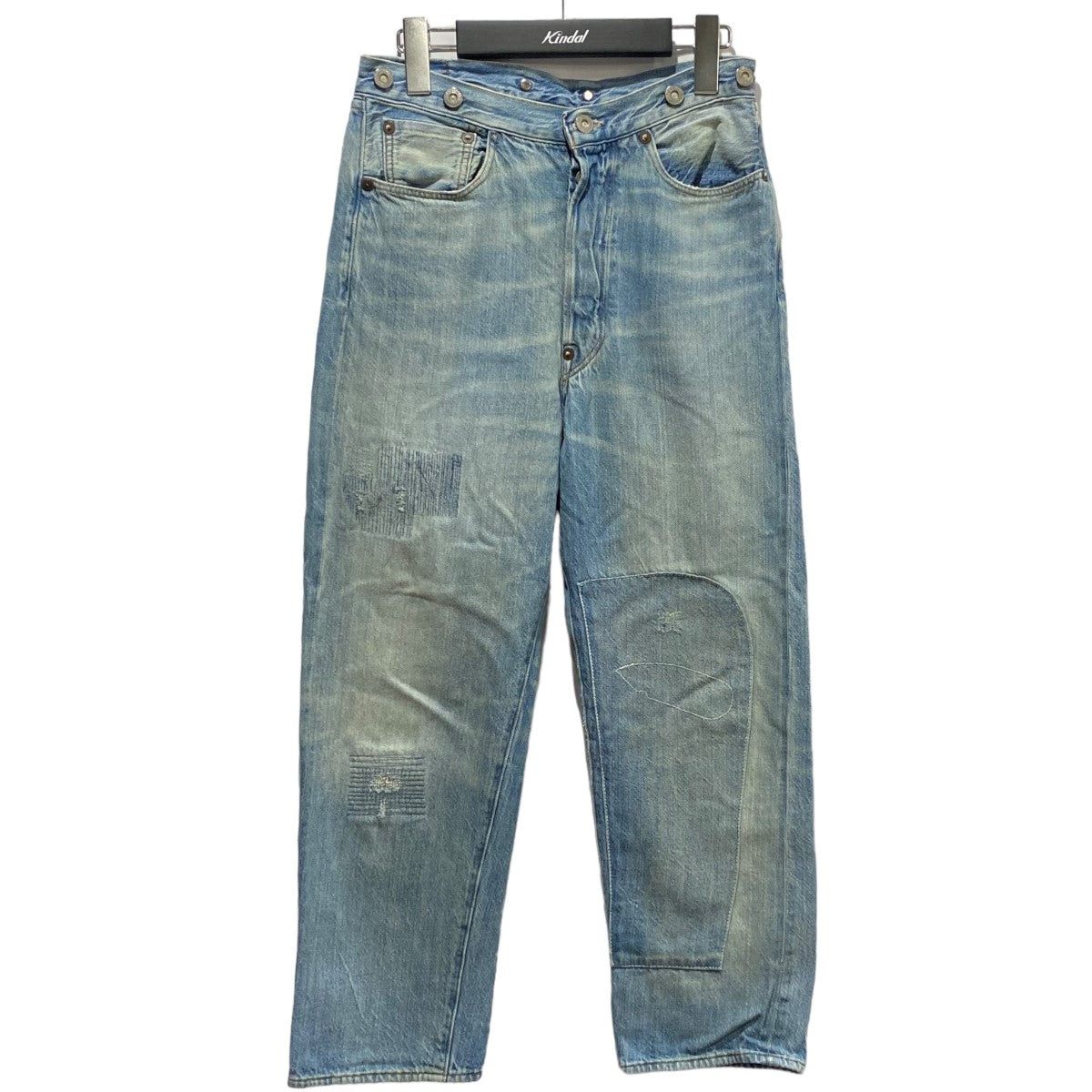 1890年モデル 501XX サスペンダーボタンデニムパンツ