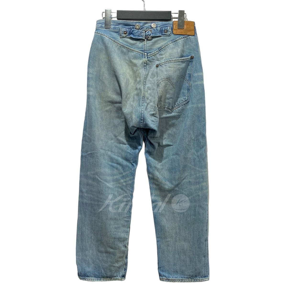 1890年モデル 501XX サスペンダーボタンデニムパンツ