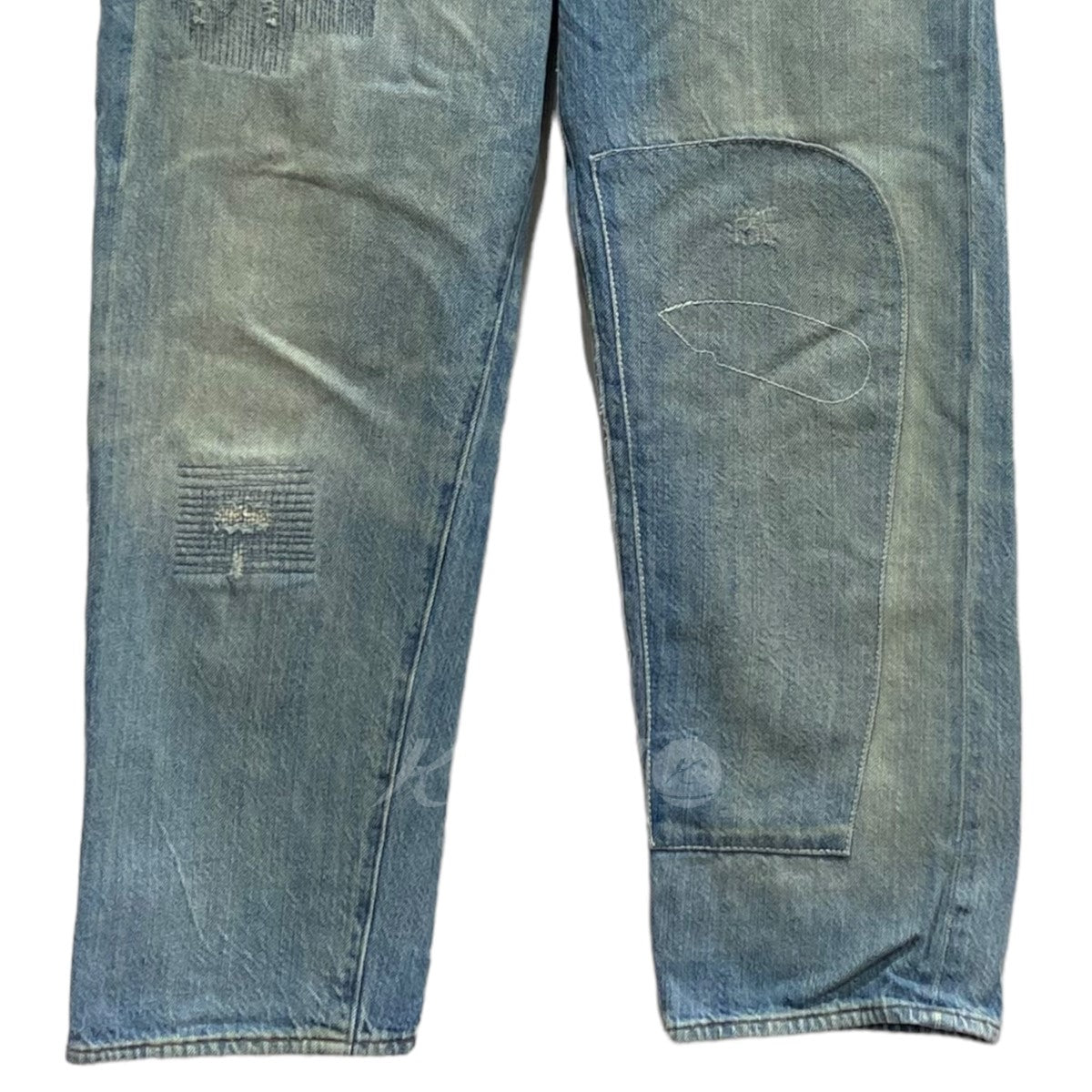 1890年モデル 501XX サスペンダーボタンデニムパンツ