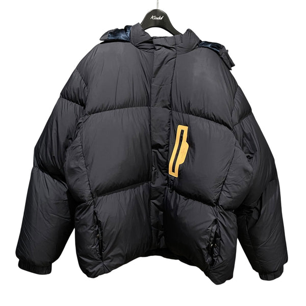 LOUIS VUITTON(ルイヴィトン) Leather Trim Hooded Puffer