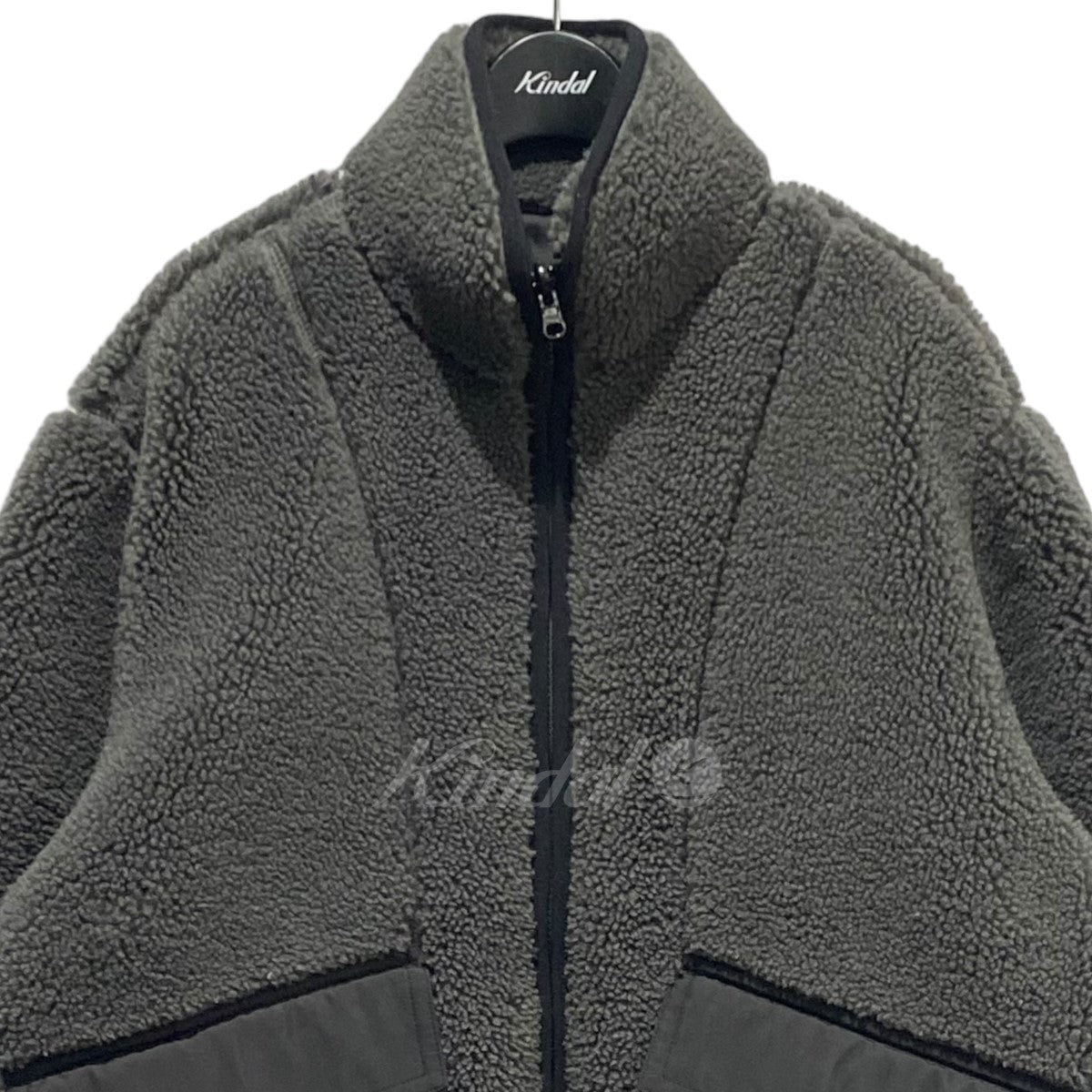 〈リバーシブル〉ボアZIPブルゾン