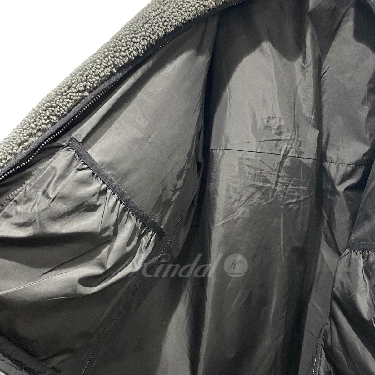 〈リバーシブル〉ボアZIPブルゾン