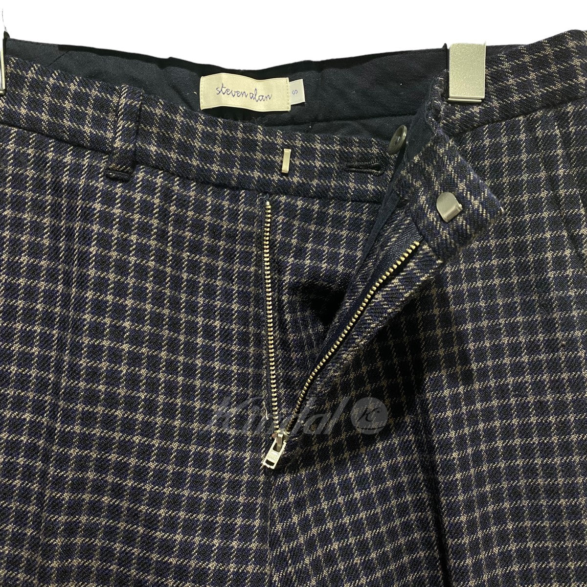 steven alan(スティーヴンアラン) チェックパンツ 114-177-0441