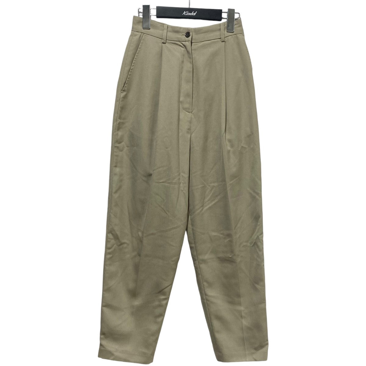 CLANE J／W COCCON TUCK PANTSタックパンツ10110-7162 古着・中古-1枚目のアイテム画像