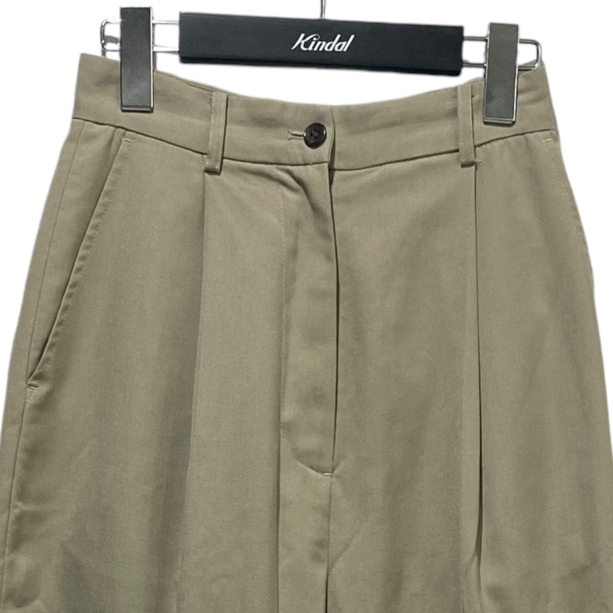 CLANE J／W COCCON TUCK PANTSタックパンツ10110-7162 古着・中古-3枚目のアイテム画像