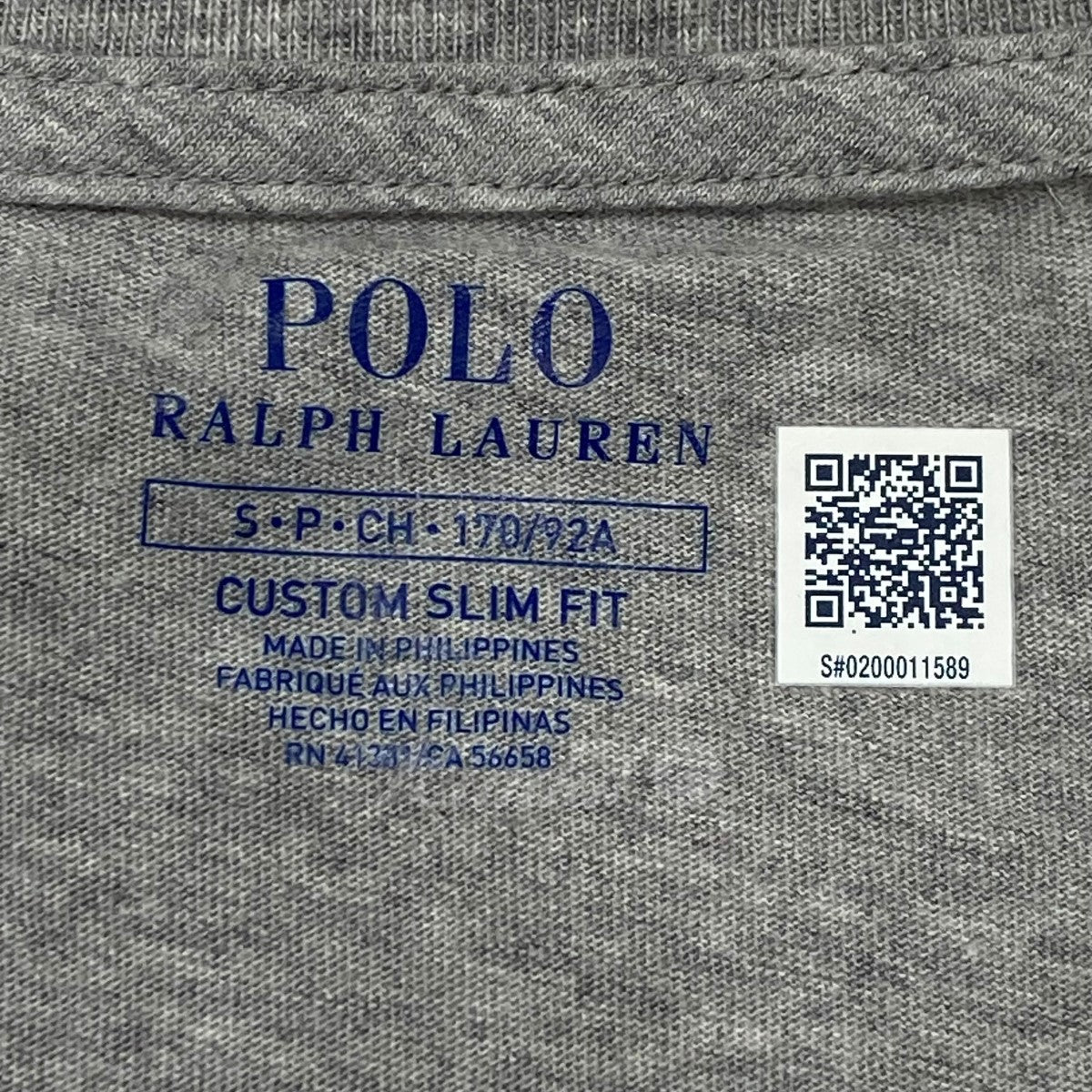POLO RALPH LAUREN(ポロラルフローレン) POLOロゴTシャツ グレー