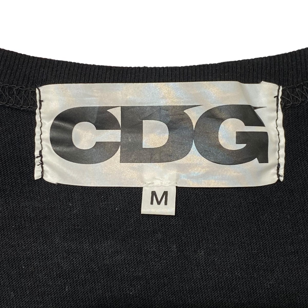 CDG(コムデギャルソン) 袖切替 袖口変形デザインカットソーシャツ SZ 