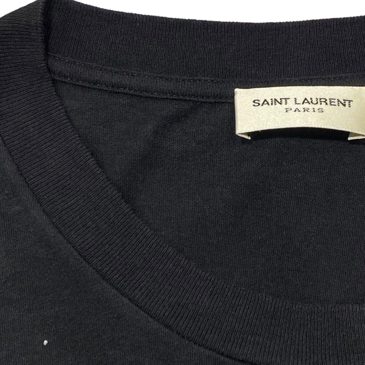 SAINT LAURENT PARIS(サンローランパリ) フラミンゴプリント Tシャツ ...