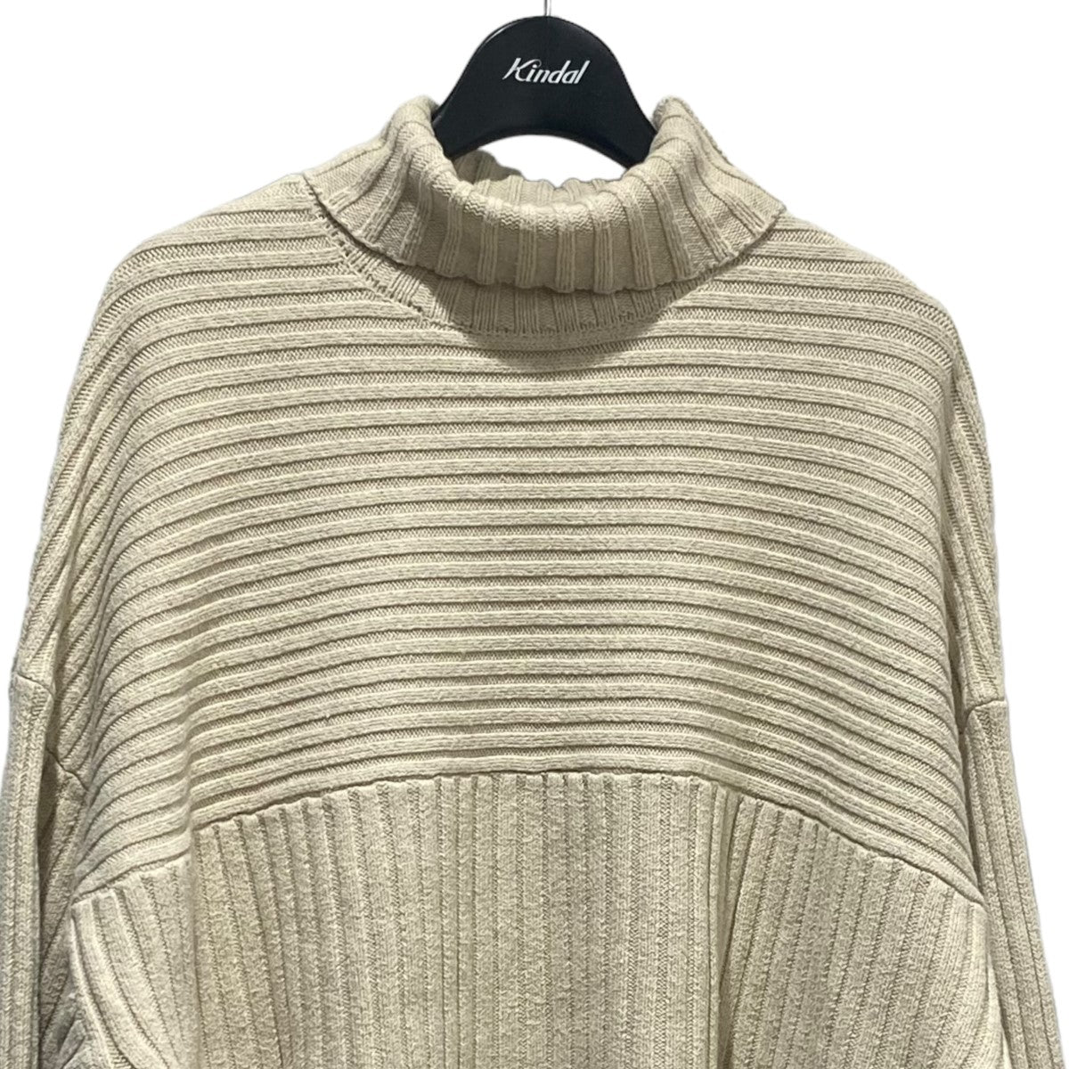 ワイドリブタートルネックニット 16106-2011 WIDE RIB TURTLE KNIT TOPS
