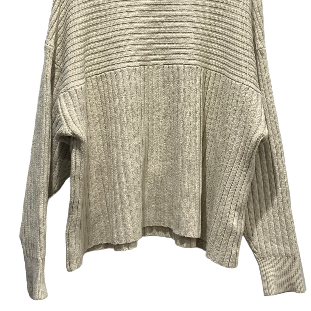 ワイドリブタートルネックニット 16106-2011 WIDE RIB TURTLE KNIT TOPS