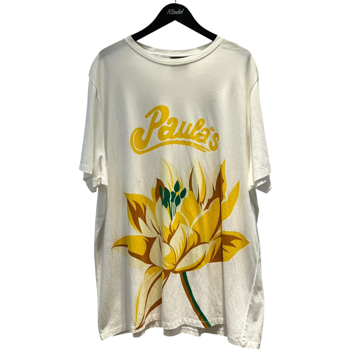 LOEWE×Paula’s Ibiza． フラワーフロントプリントオーバーサイズTシャツ 古着・中古-1枚目のアイテム画像