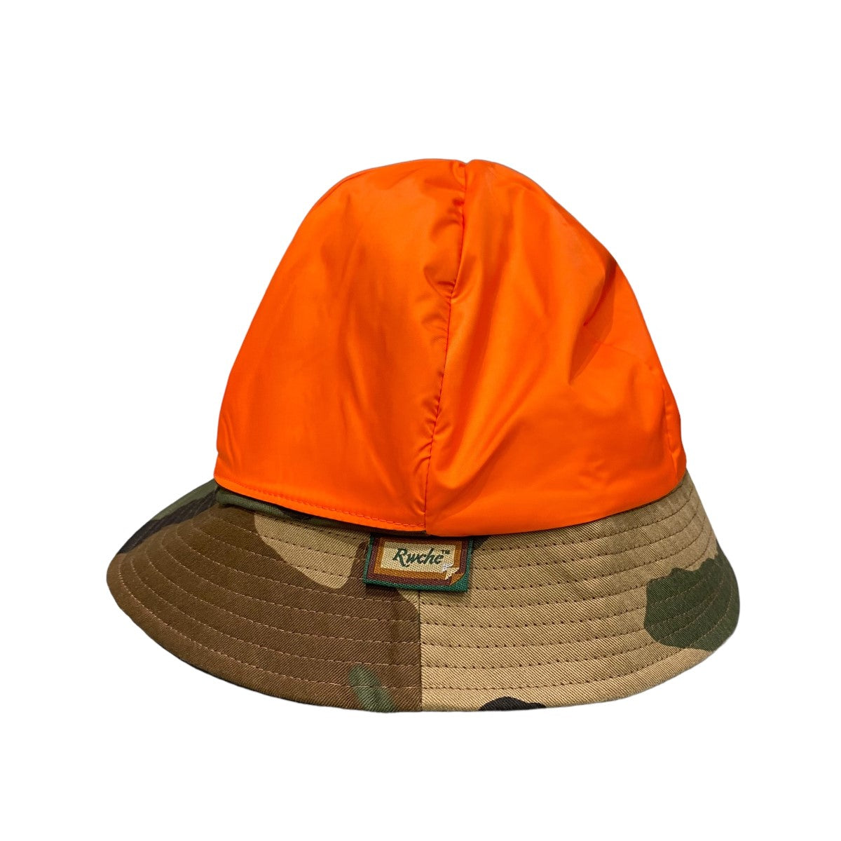 RWCHE(ローチ) TWO FACE CAMO HAT耳当て付 カモフラ迷彩柄 2WAY