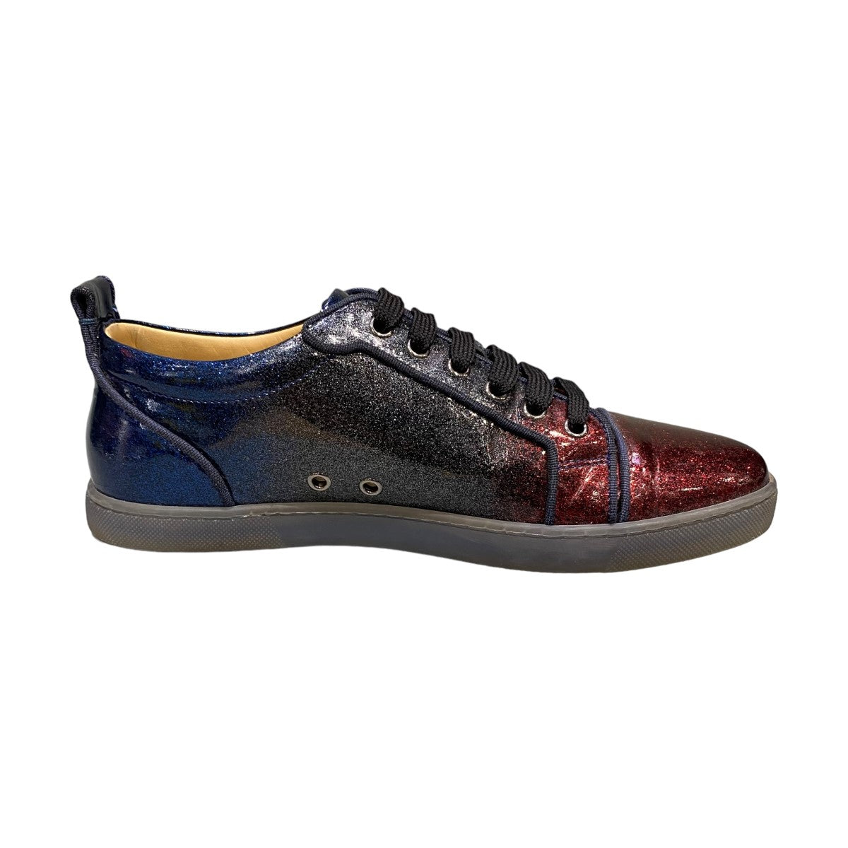 最終お値下げ！ Christian Louboutin デニムシューズ Christian Louboutin(クリスチャンルブタン) エナメル