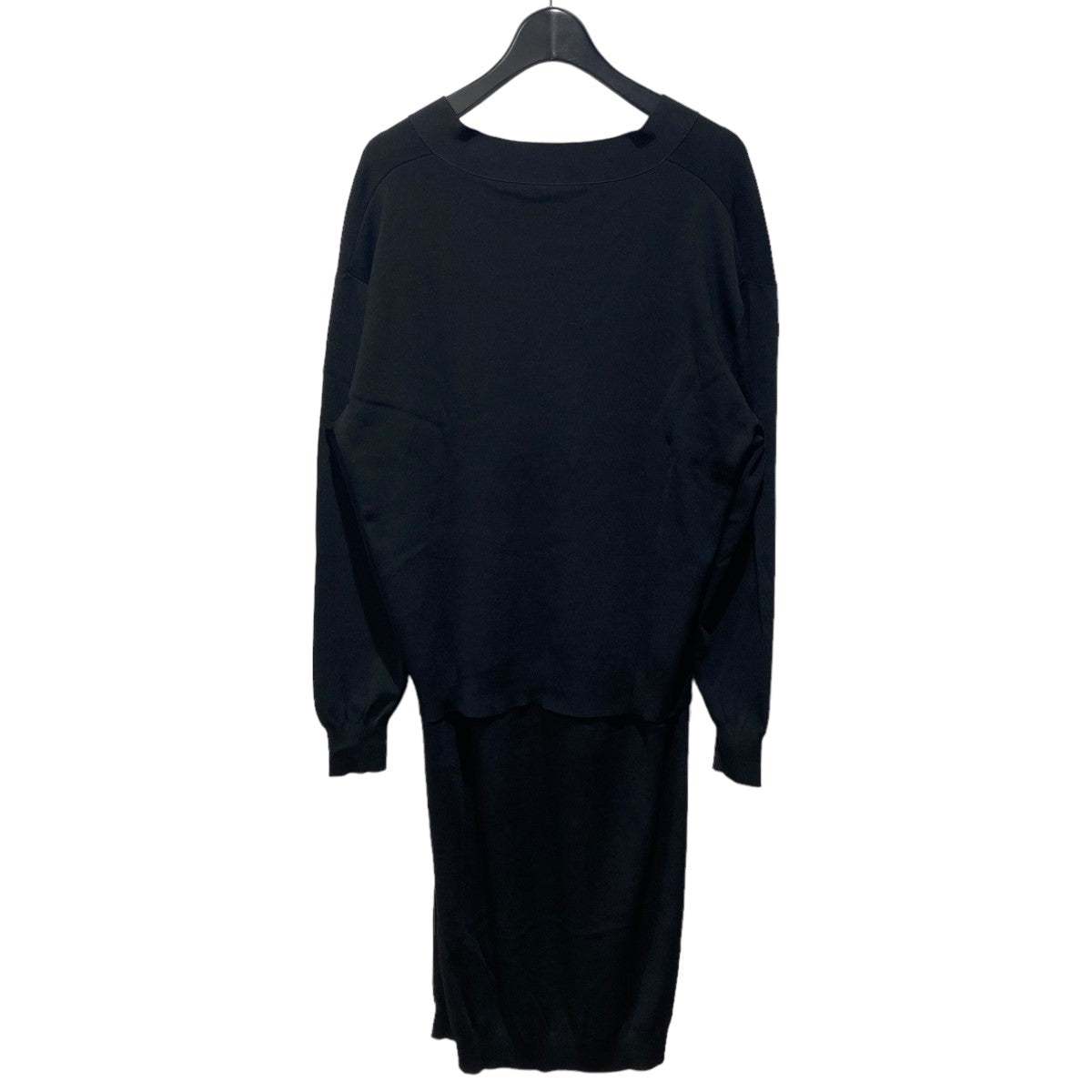 460EAS70-0010 Back long knit CDロングニットカーディガン