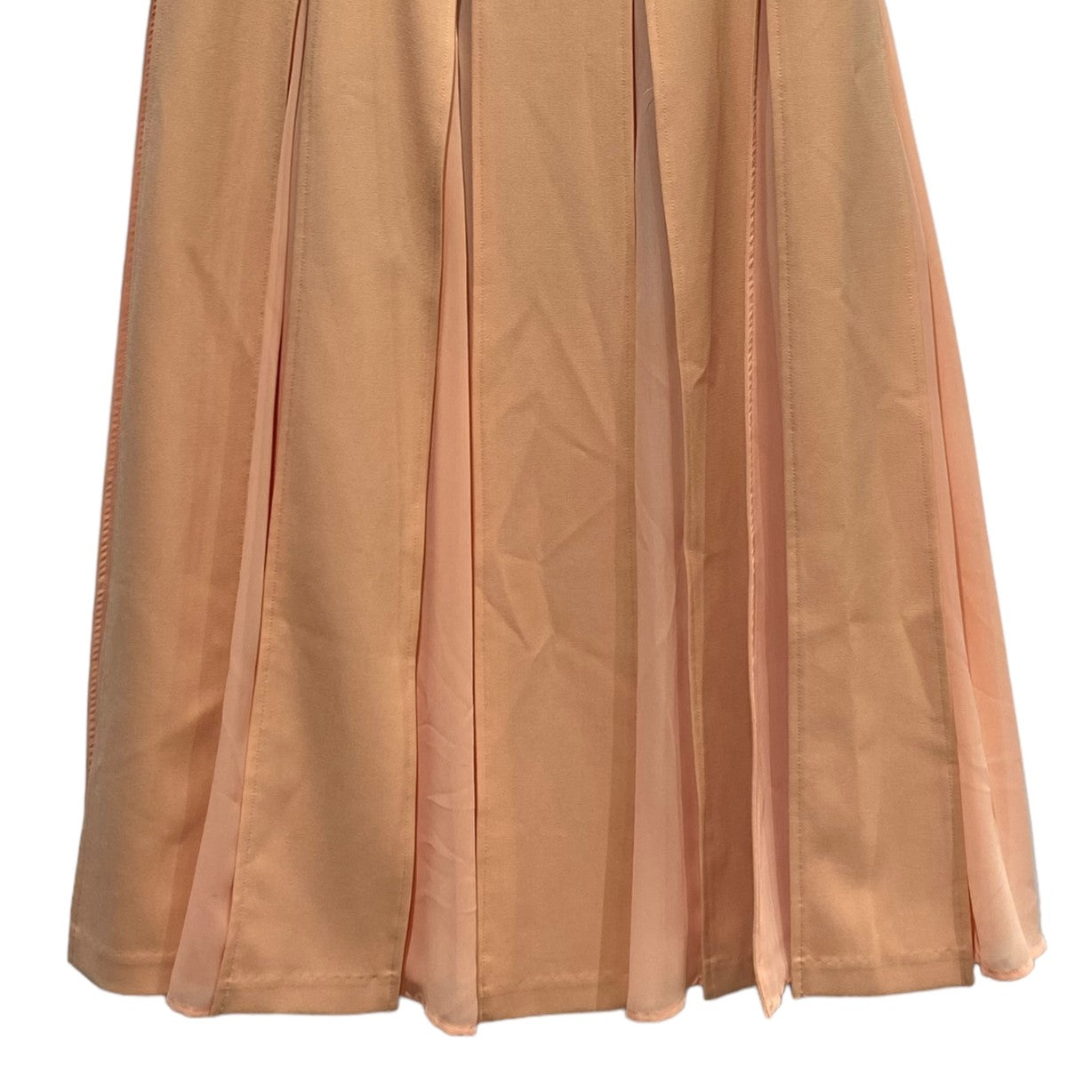 AMERI MEDI CURTAIN SHEER SKIRTプリーツスカート02110920520 古着・中古-4枚目のアイテム画像