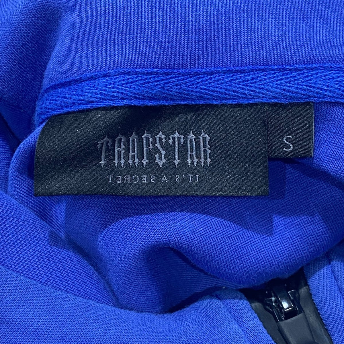 TRAPSTAR(トラップスターロンドン) テックフリースジップパーカー ブルー サイズ S｜【公式】カインドオルオンライン  ブランド古着・中古通販【kindal】