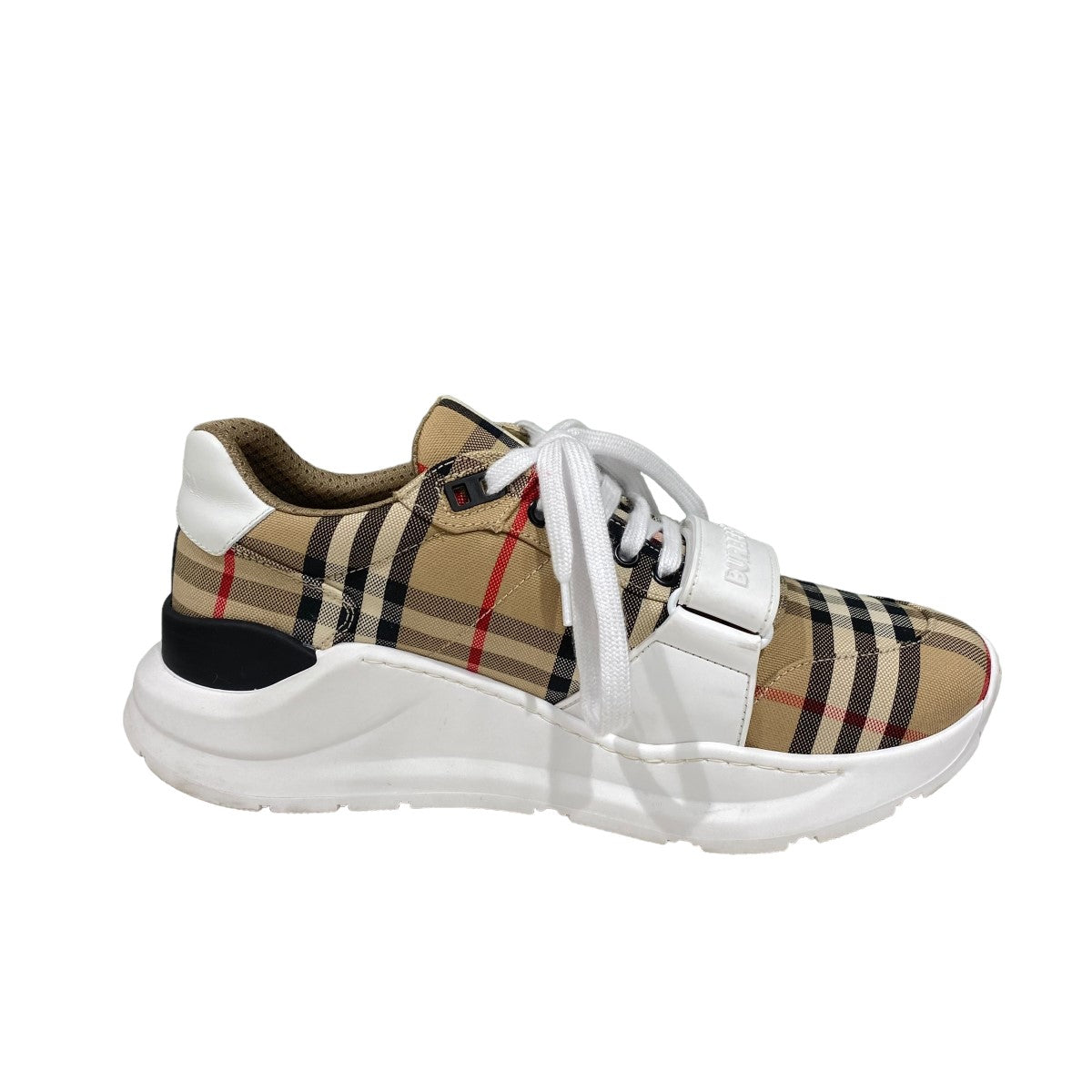 BURBERRY(バーバリー) 8048577 ノバチェック柄ベルクロデザインスニーカー