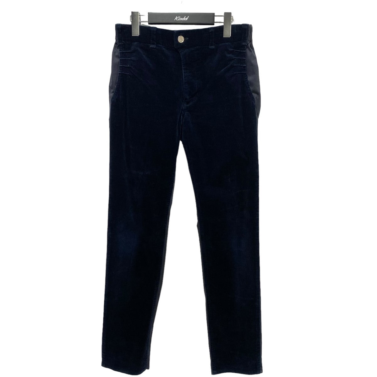 コーディロイ切替ストレッチパンツ