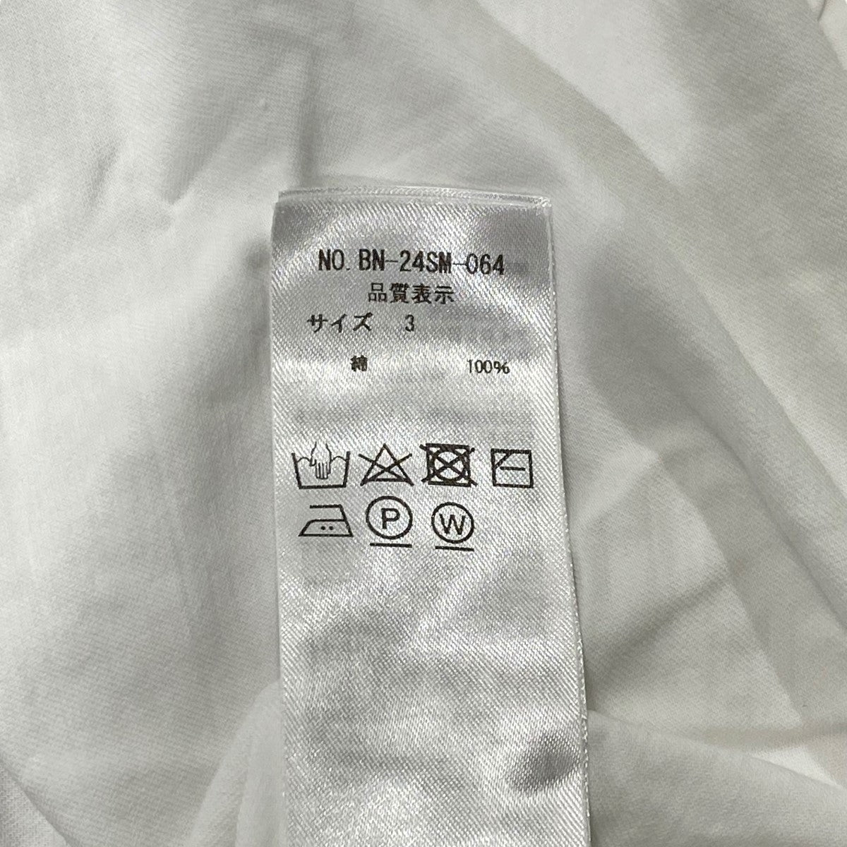 BATONER TシャツBN-24SM-064 古着・中古-5枚目のアイテム画像