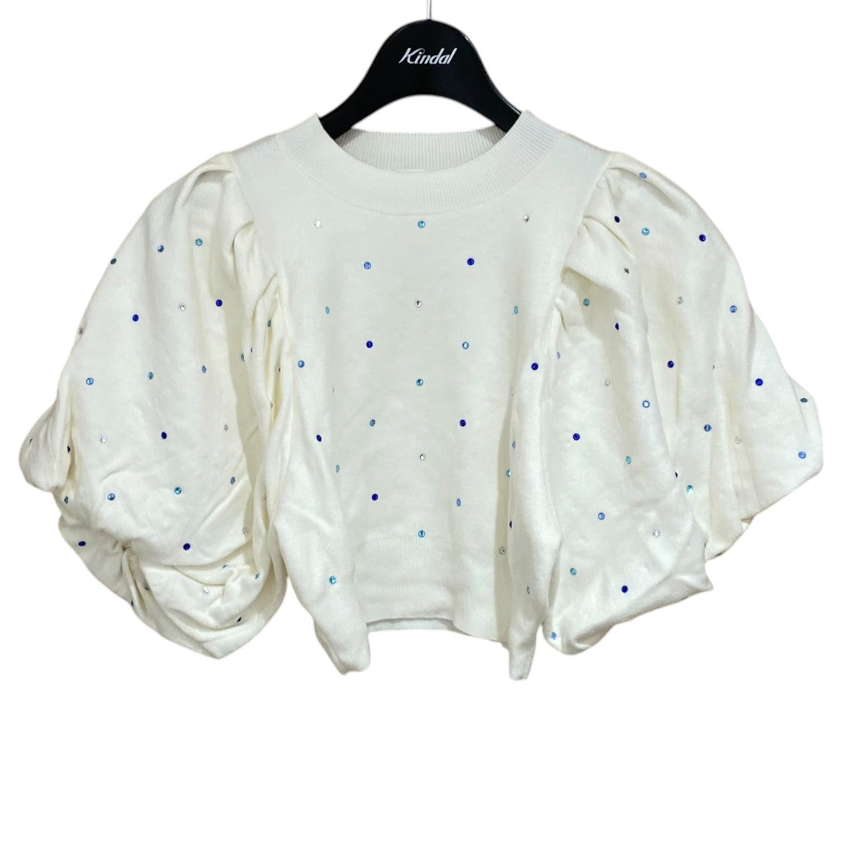 Snidel ホットフィットクロップドニットプルオーバーSWNT244235 古着・中古-1枚目のアイテム画像