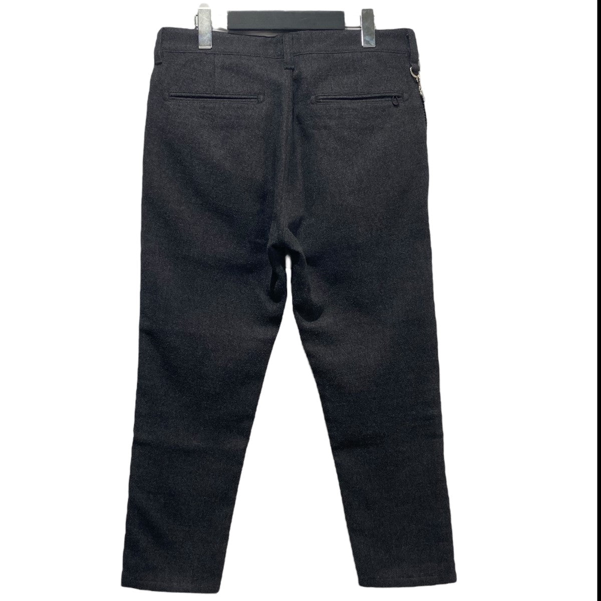 uniform experiment POLYESTER TWEED CARROT FIT CROPPED PANTSツイードパンツUE-192064 古着・中古-2枚目のアイテム画像