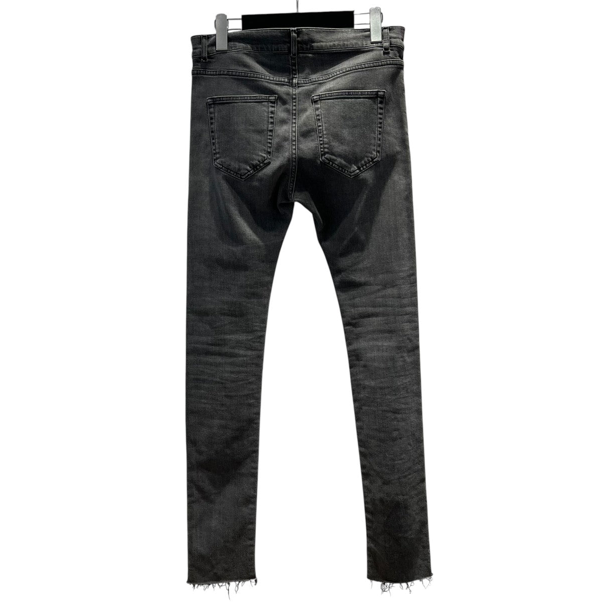 BALENCIAGA ダメージ加工ストレッチデニムパンツ529185 古着・中古-2枚目のアイテム画像