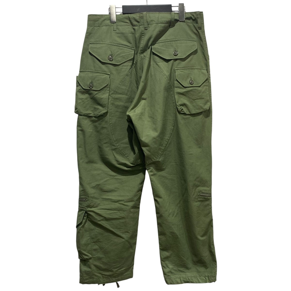 BEAMS PLUS×Engineered Garments Flight Pants RIP STOP COTTONミニタリーカーゴパンツ カーキ  サイズ S｜【公式】カインドオルオンライン ブランド古着・中古通販【kindal】