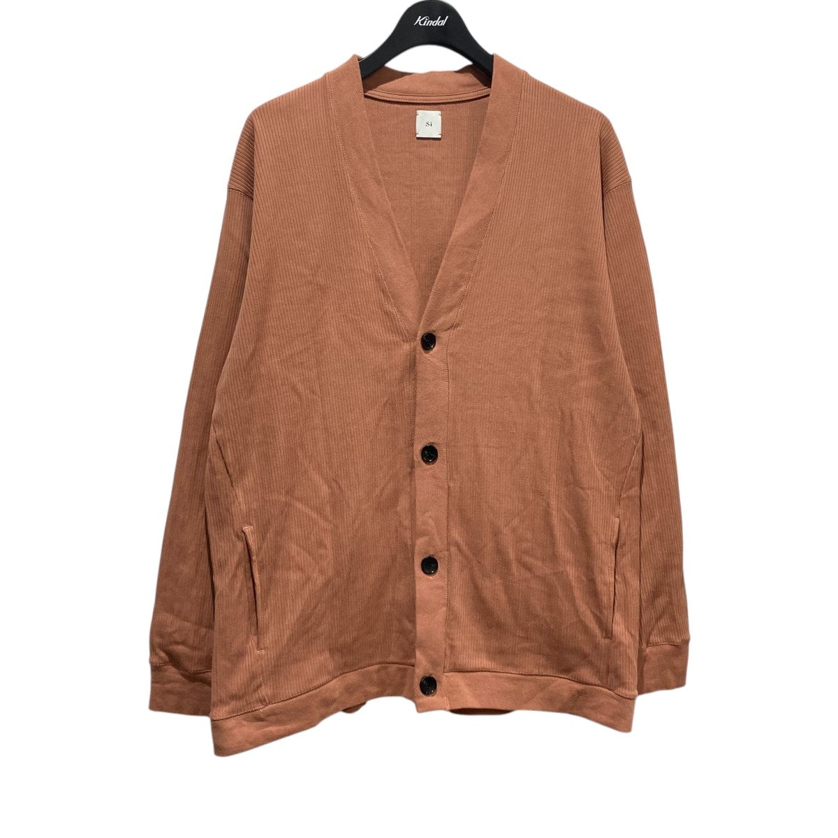 Cool Rib Waffle L／S カーディガン10821122