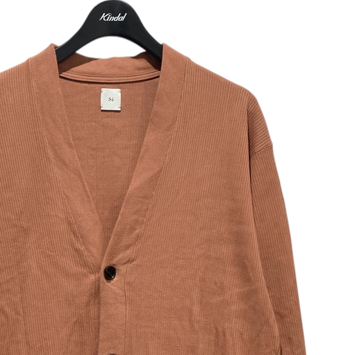 Cool Rib Waffle L／S カーディガン10821122