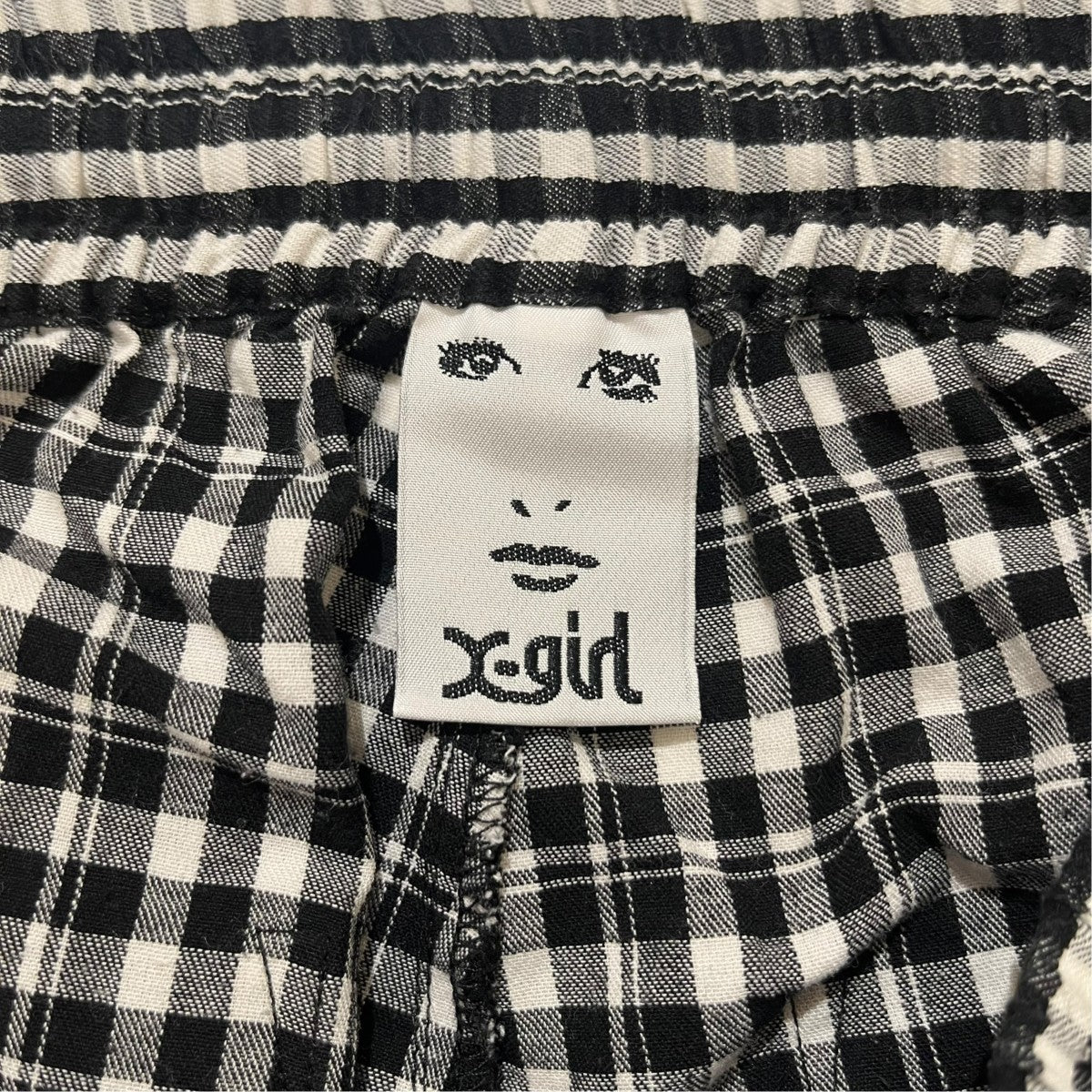 チェック105232031005 PLAID EASY PANTS