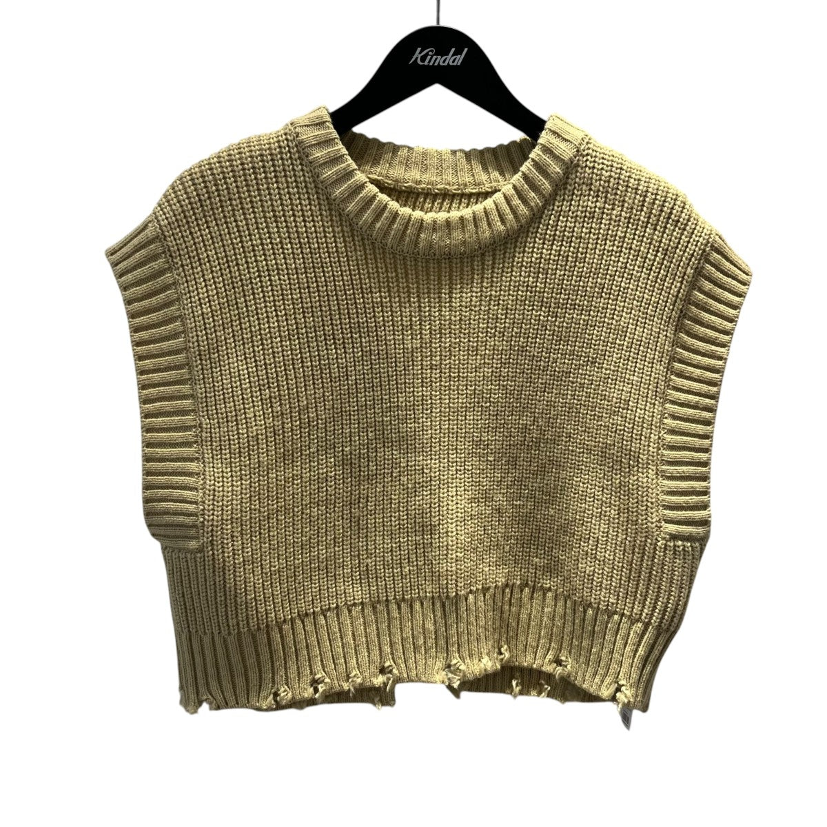 chignon ショート丈バックスリットベスト9212-520LA 古着・中古-1枚目のアイテム画像