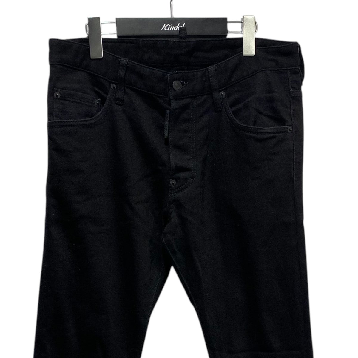 DSQUARED2 裾ロゴスキニーパンツ 古着・中古-3枚目のアイテム画像