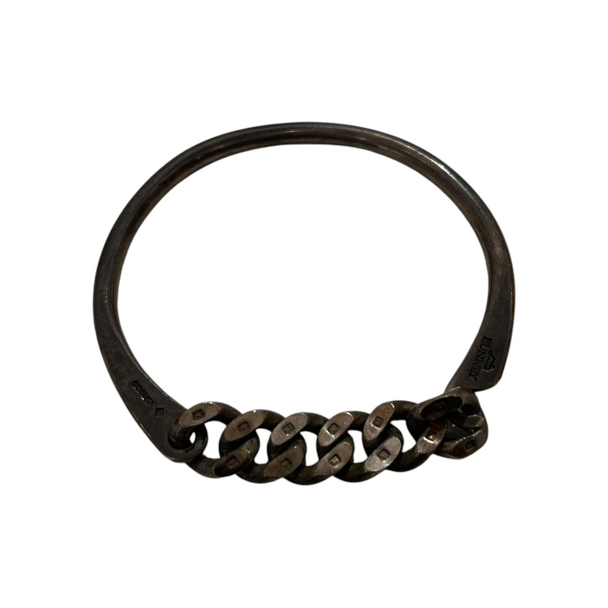 Identity Chain Bangle Lブレスレット400109