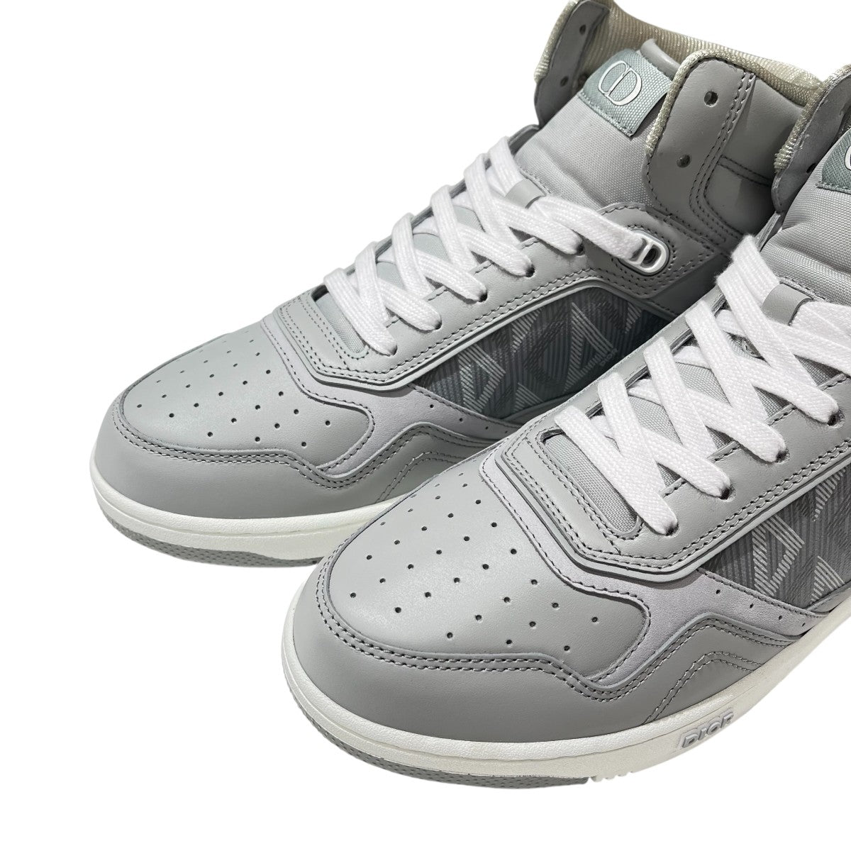 DIOR 3SH133ZPP M-B27CDダイヤモンド ハイカットスニーカー 古着・中古-4枚目のアイテム画像