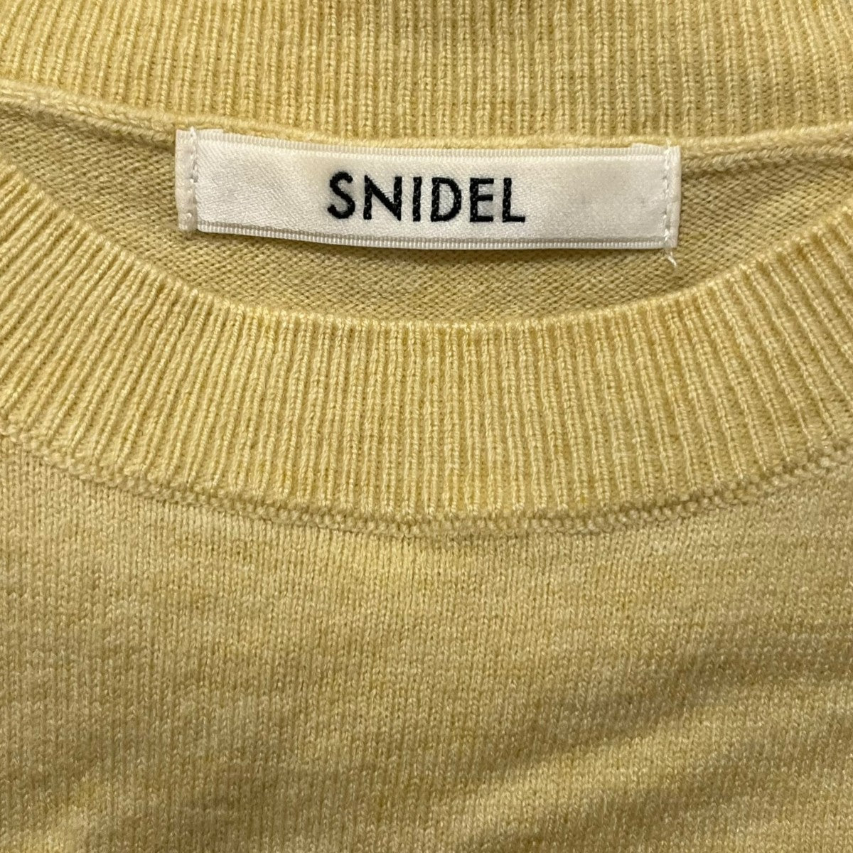 Snidel SustainableモチーフセーターSWNT235109 古着・中古-5枚目のアイテム画像