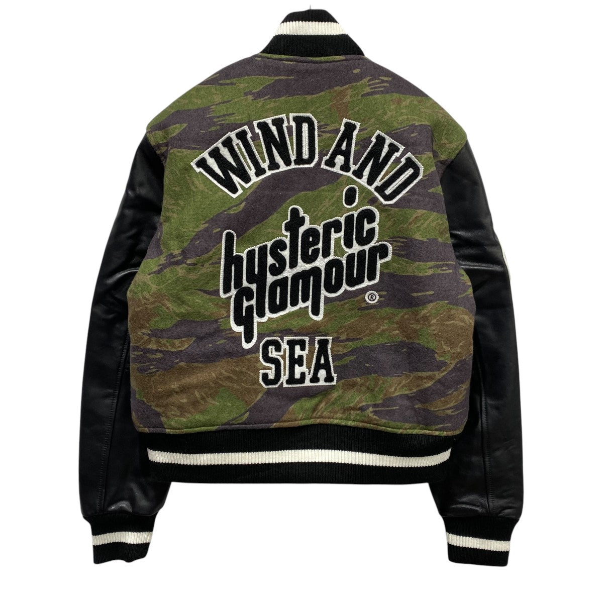 CAMO 23AW マルチ ヴァーシティジャケット スタジャン