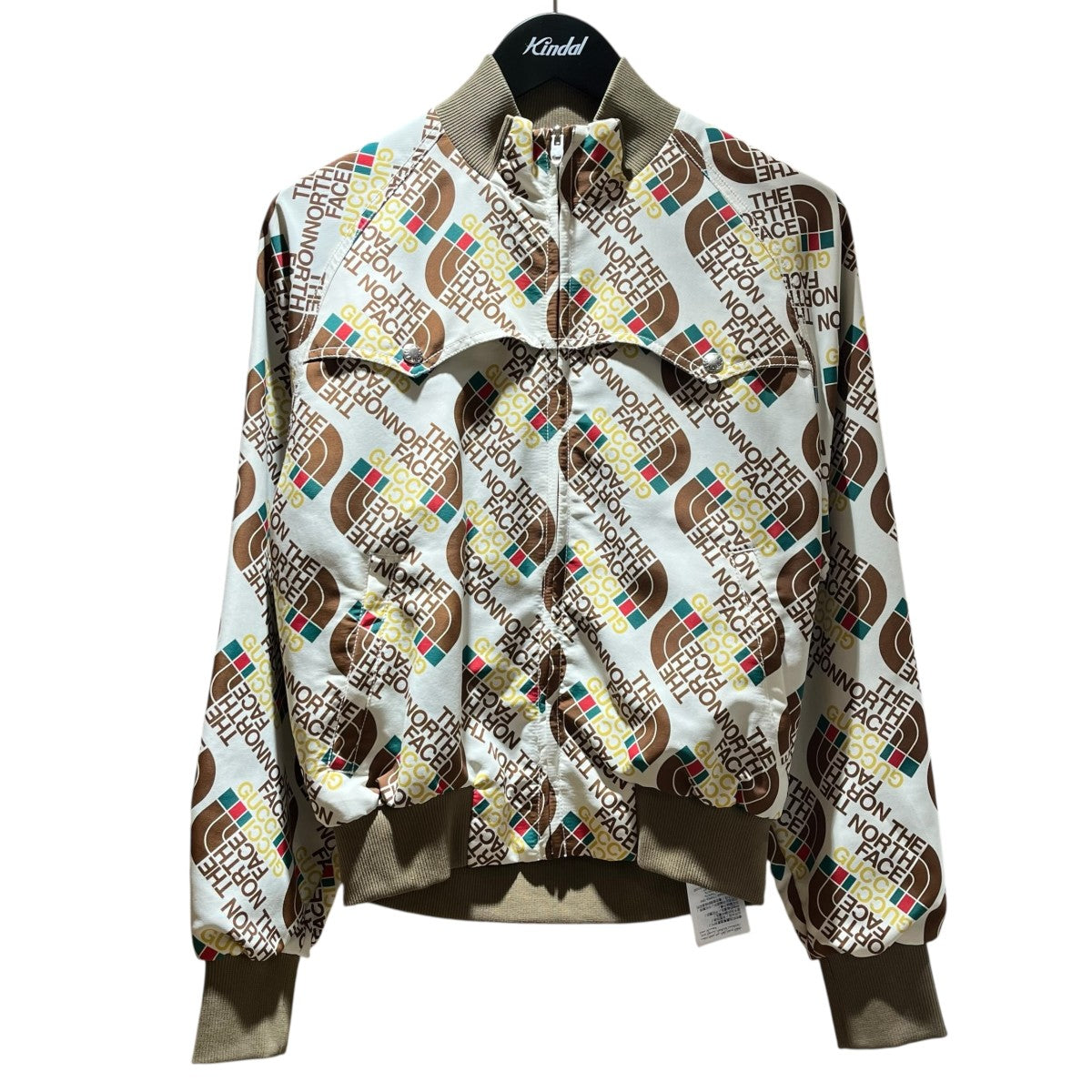 GUCCI×THE NORTH FACE ロゴプリントボンバージャケット648866 古着・中古-1枚目のアイテム画像