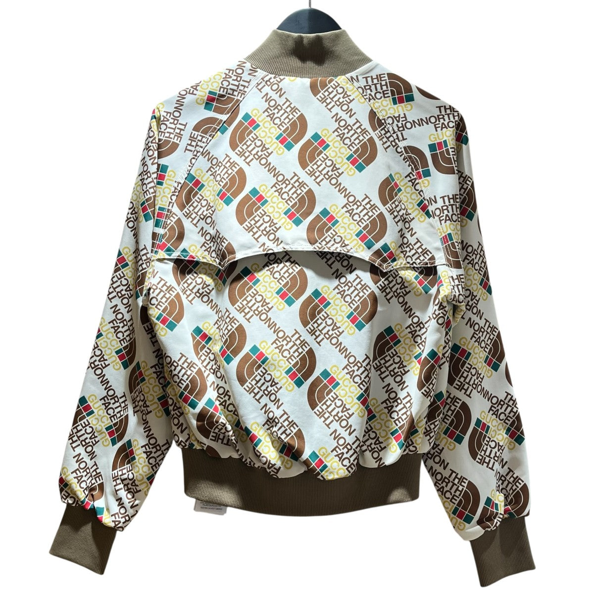 GUCCI×THE NORTH FACE ロゴプリントボンバージャケット648866 古着・中古-2枚目のアイテム画像