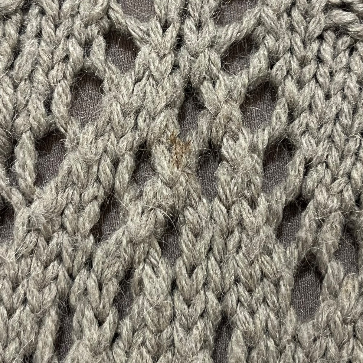 切替タートルネックニット