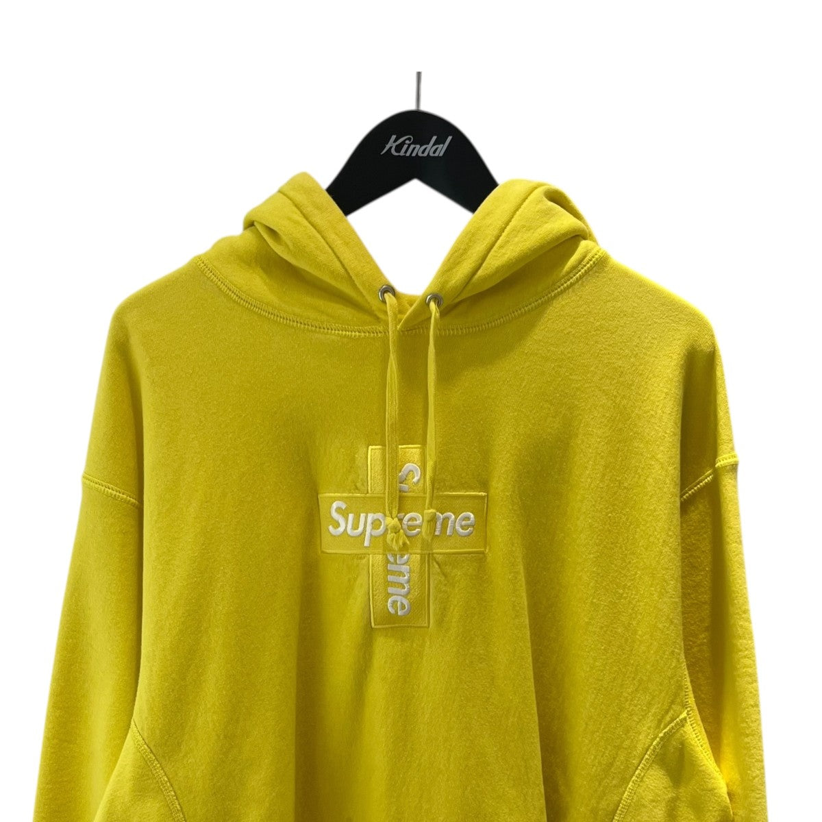 Supreme ■ Cross Box Logo クロスボックスロゴフーディー 古着・中古-3枚目のアイテム画像