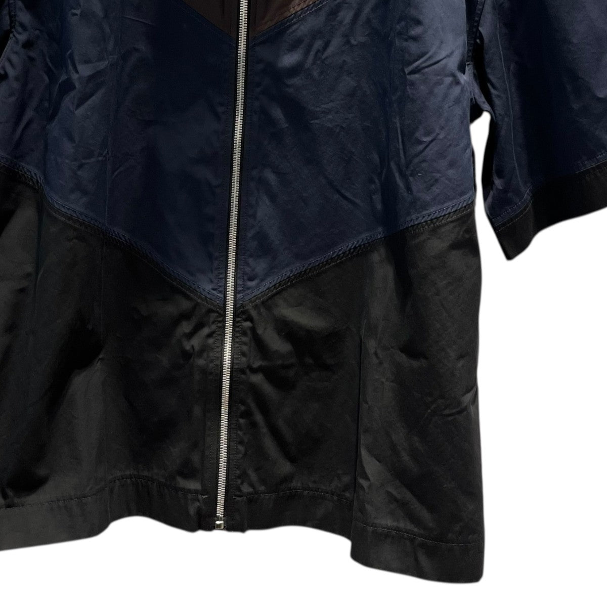 BOTTEGA VENETA 半袖ジップシャツ703579 古着・中古-4枚目のアイテム画像