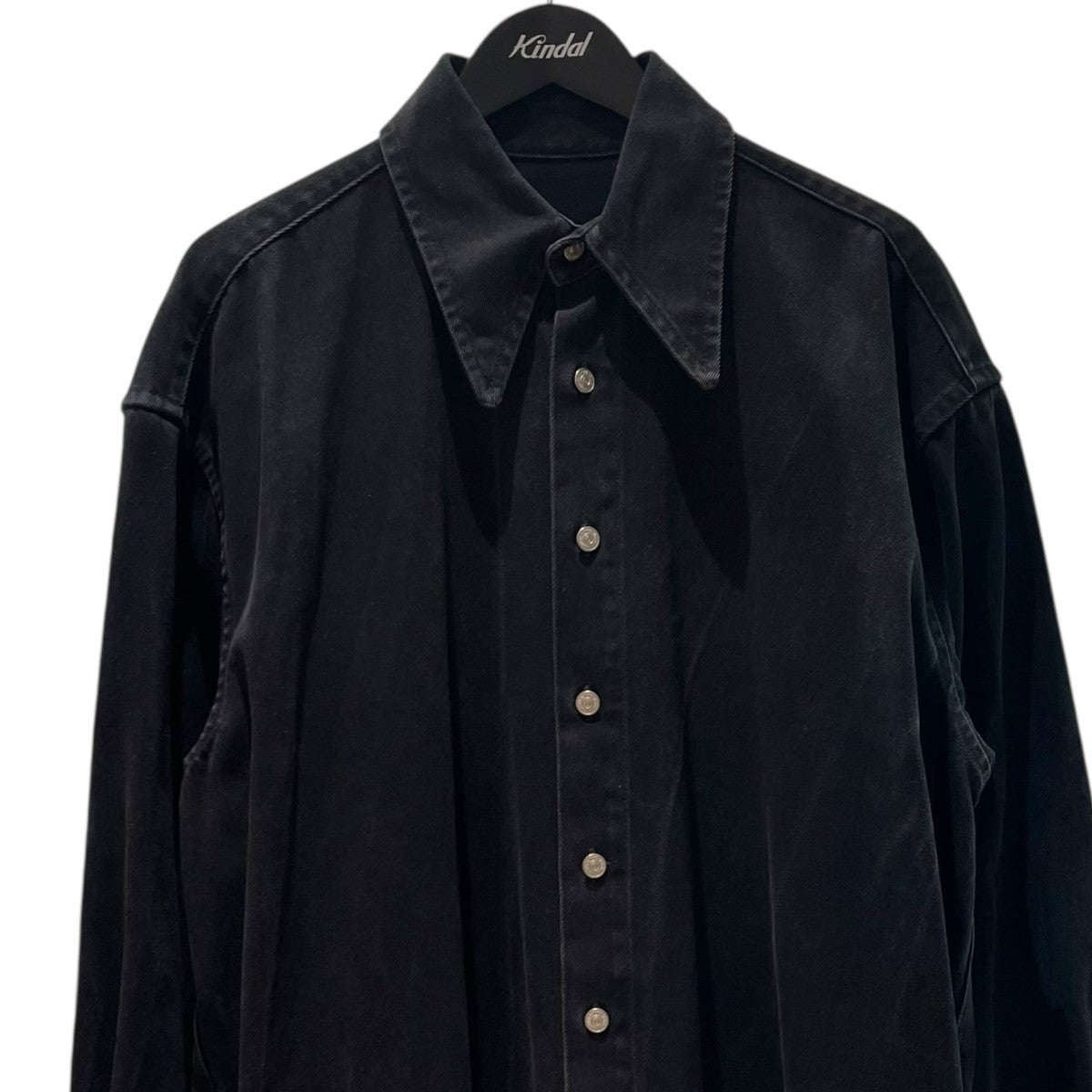 MM6 Maison Margiela トランプパッチオーバーサイズデニムシャツS62DL0072 古着・中古-3枚目のアイテム画像