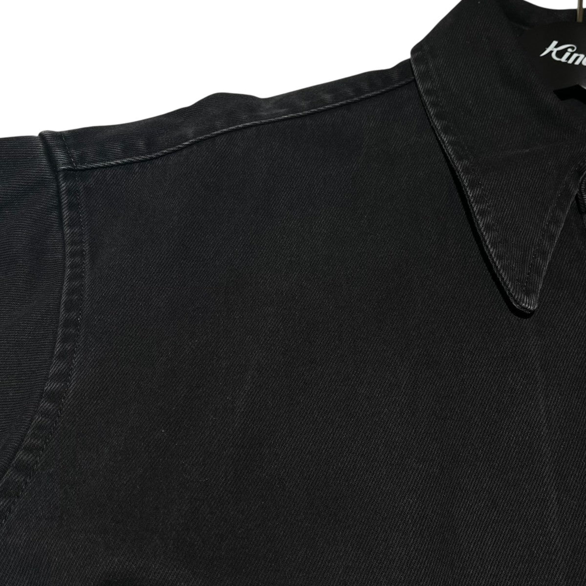 MM6 Maison Margiela トランプパッチオーバーサイズデニムシャツS62DL0072 古着・中古-5枚目のアイテム画像