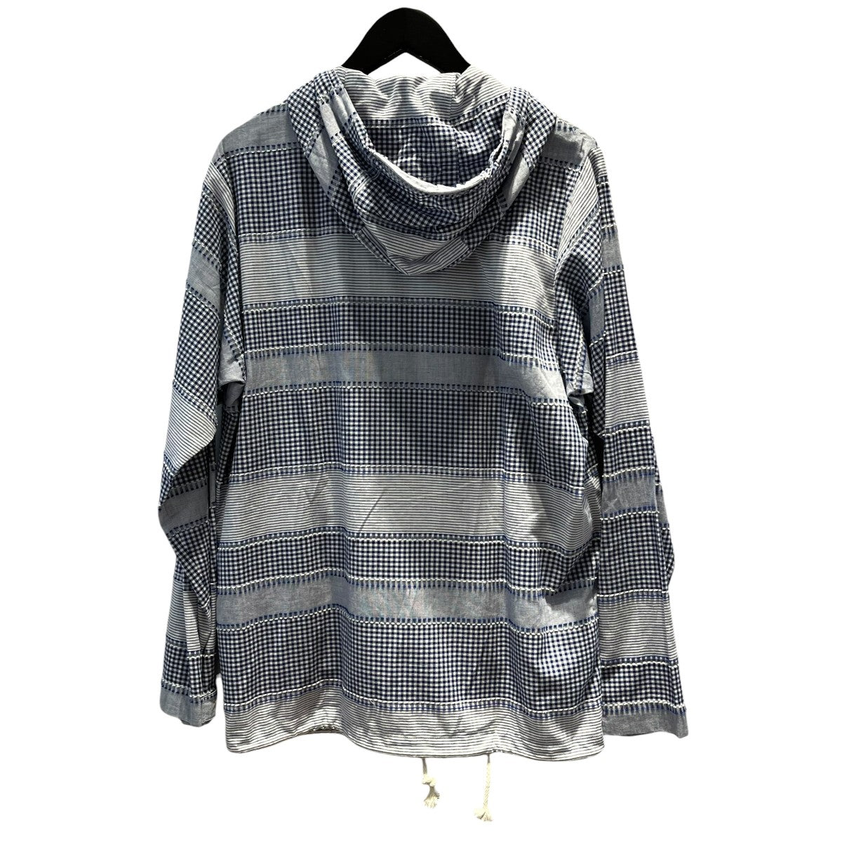 PLAID YACHT PZRKAチェックジップパーカーWMS-23SS-008