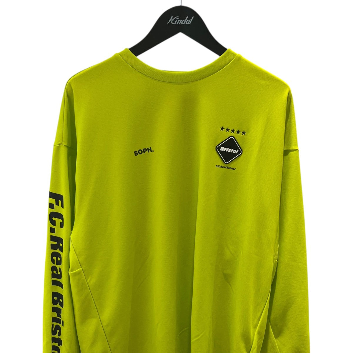 F.C.R.B エフシーアールビー スウェット 黄緑系 3328525M0055 F.C.R.B.(エフシーアールビー) ロンTFCRB-232007 L/S TEAM