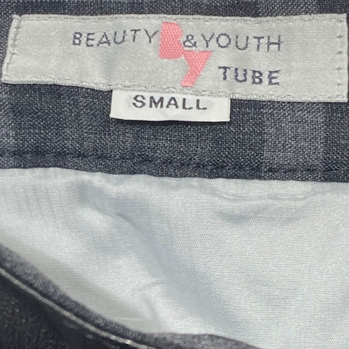 BEAUTY＆YOUTH×TUBE 古着・中古 ビューティアンドユースのレザーパンツ TD-3241です。