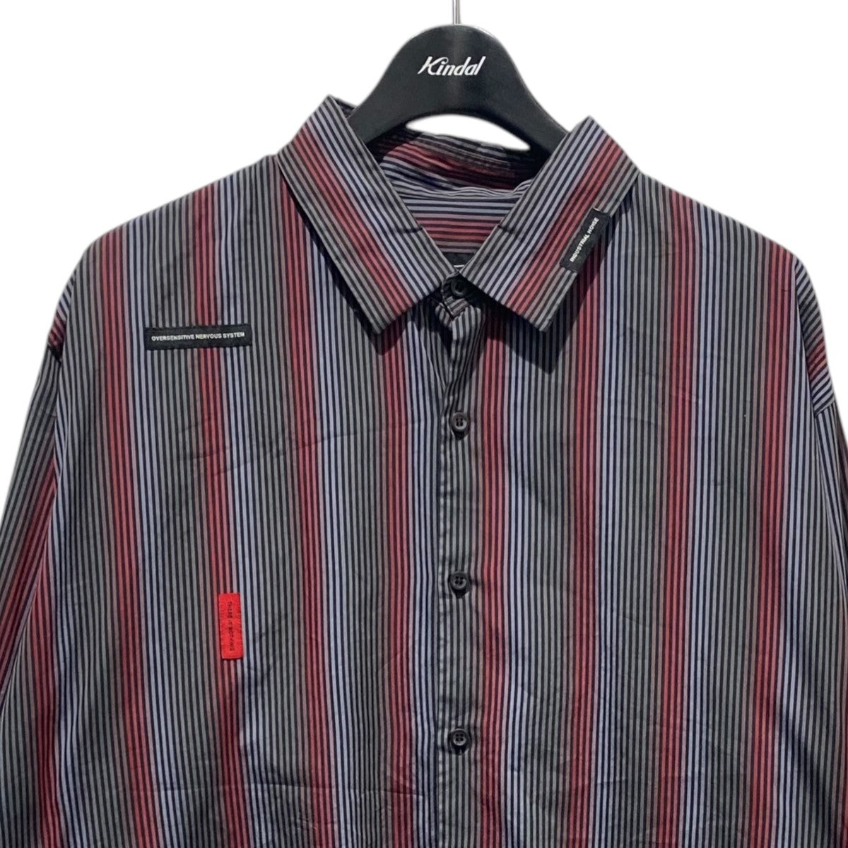 ラッドミュージシャンのBROAD PUNK STRIPE BIG SHIRT ストライプシャツ 2118-112です。 LAD MUSICIAN 古着・中古 トップス アイテム