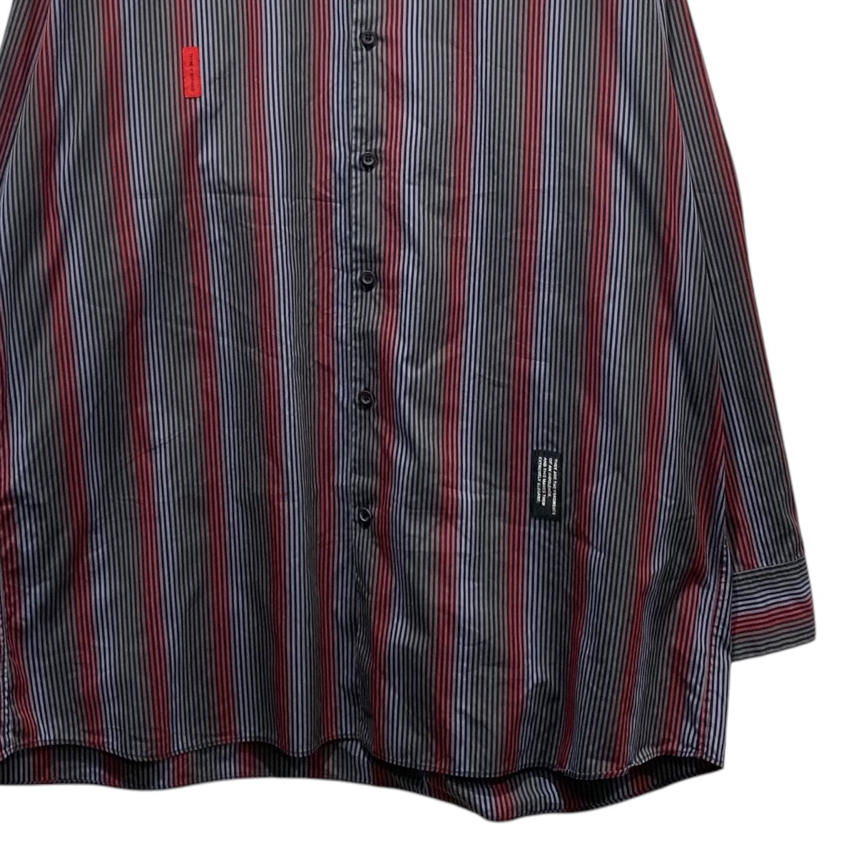 ラッドミュージシャンのBROAD PUNK STRIPE BIG SHIRT ストライプシャツ 2118-112です。 LAD MUSICIAN 古着・中古 トップス アイテム