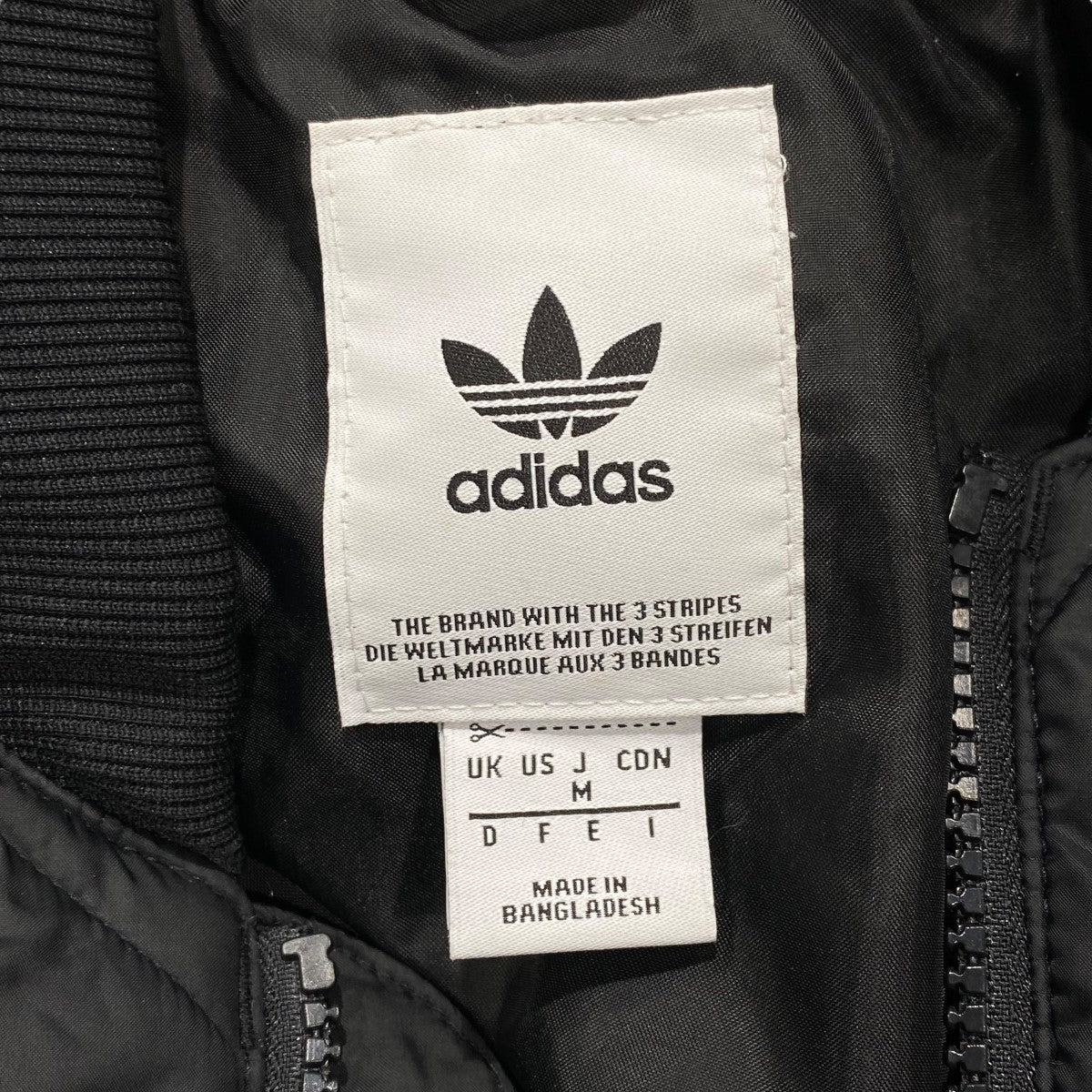 アディダスのQUILTED JACKET 中綿キルティングジャケット 15Z007です。 adidas 古着・中古 アウター アイテム