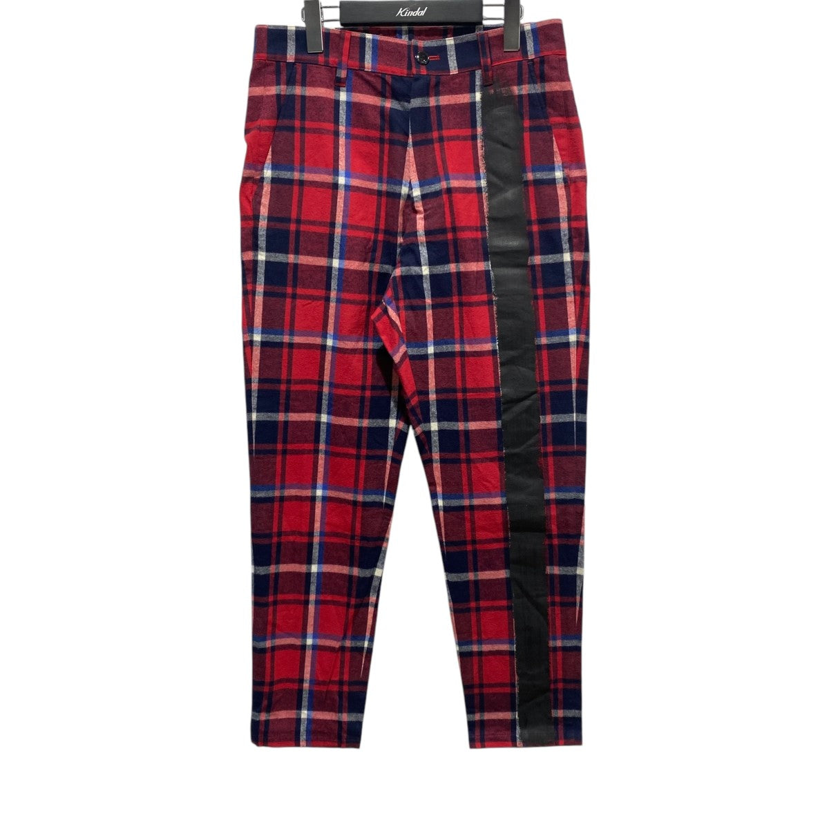 チェックパンツ check pants handline paintSJP1902
